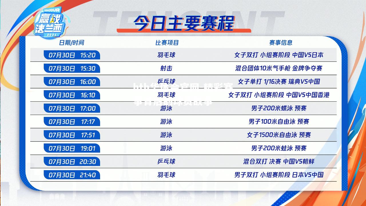 精彩赛事背后的球员故事